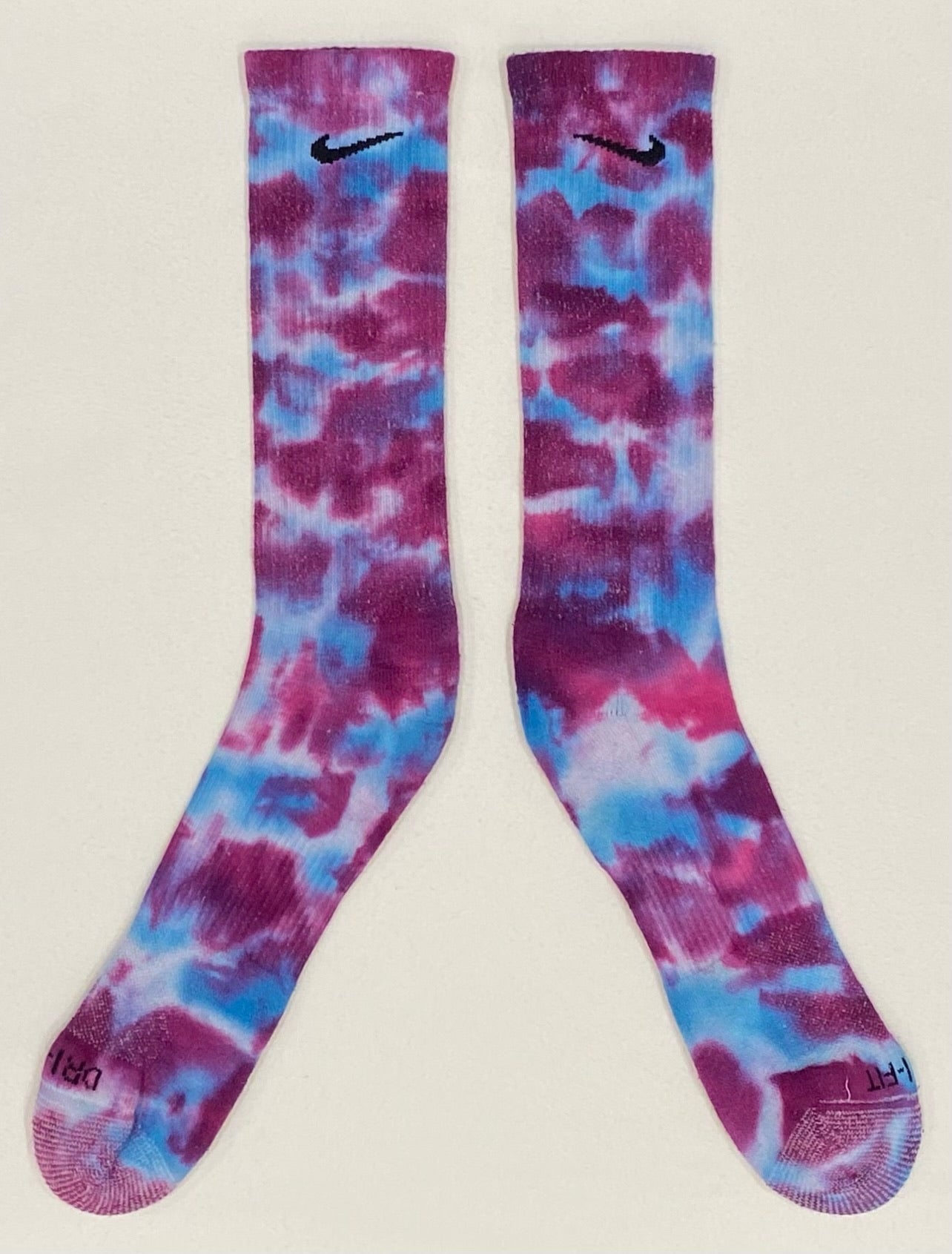 Extra Large Tie Dye Dri-Fit Sockies