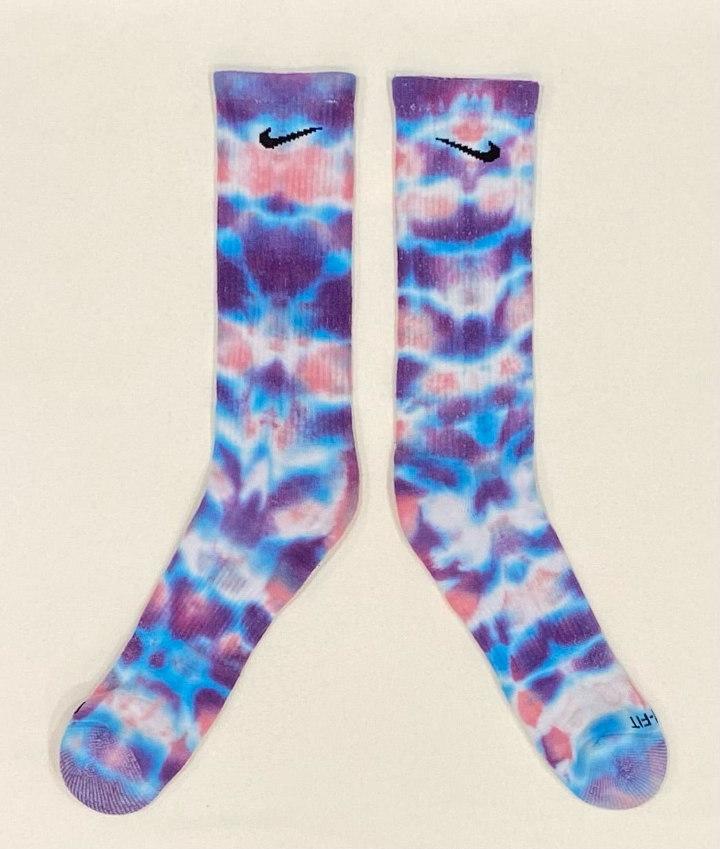Extra Large Tie Dye Dri-Fit Sockies