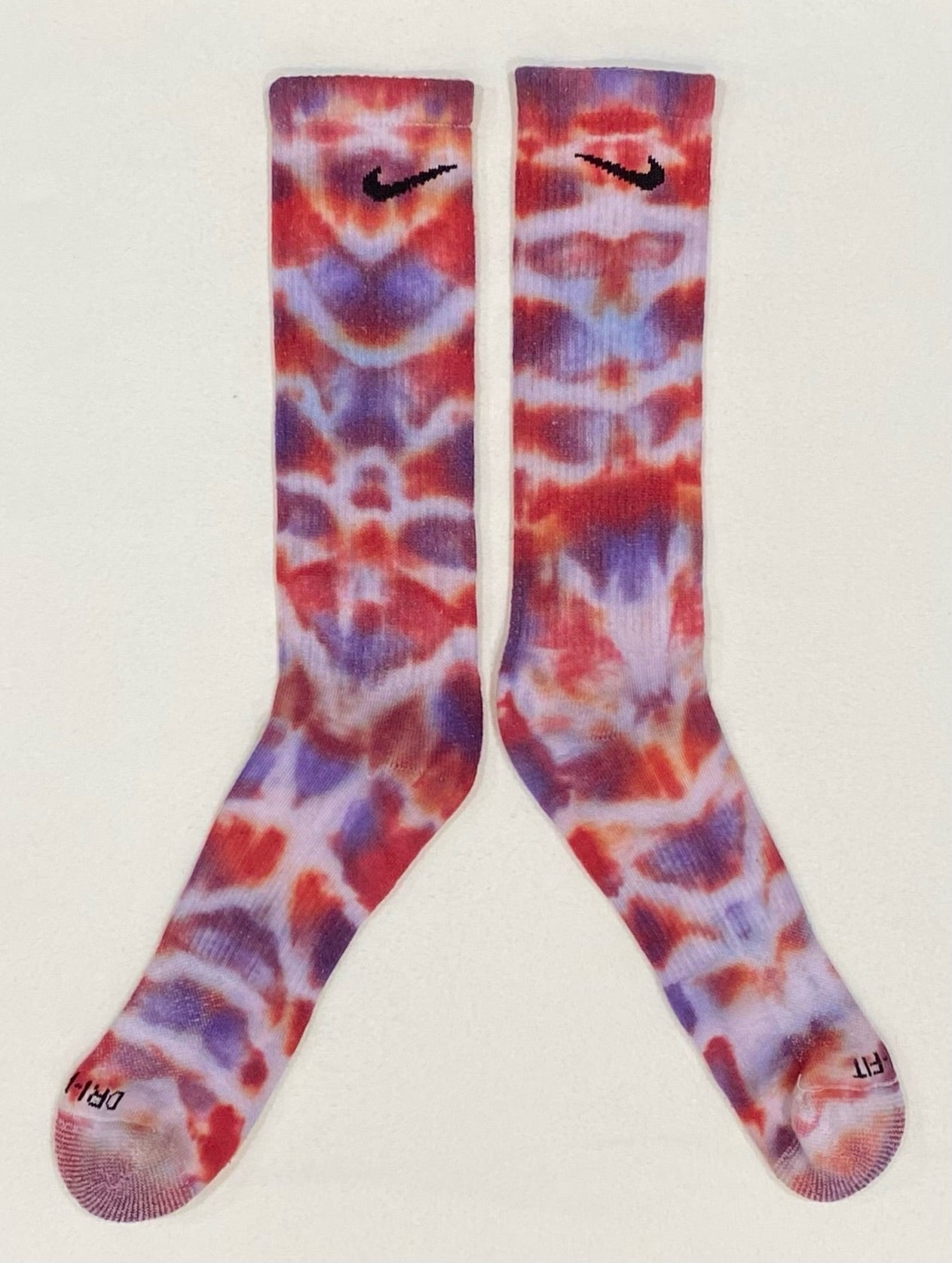 Extra Large Tie Dye Dri-Fit Sockies