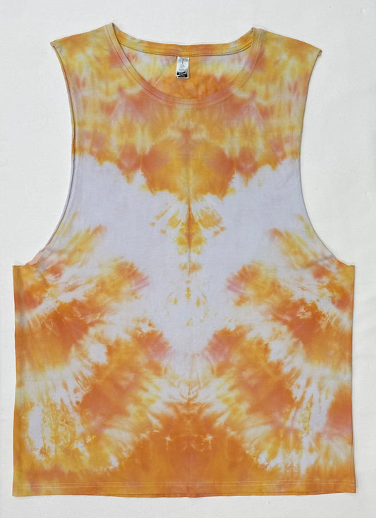 Organic "Raw CUT" Tank/ Sleeveless Tee [Extra Large]