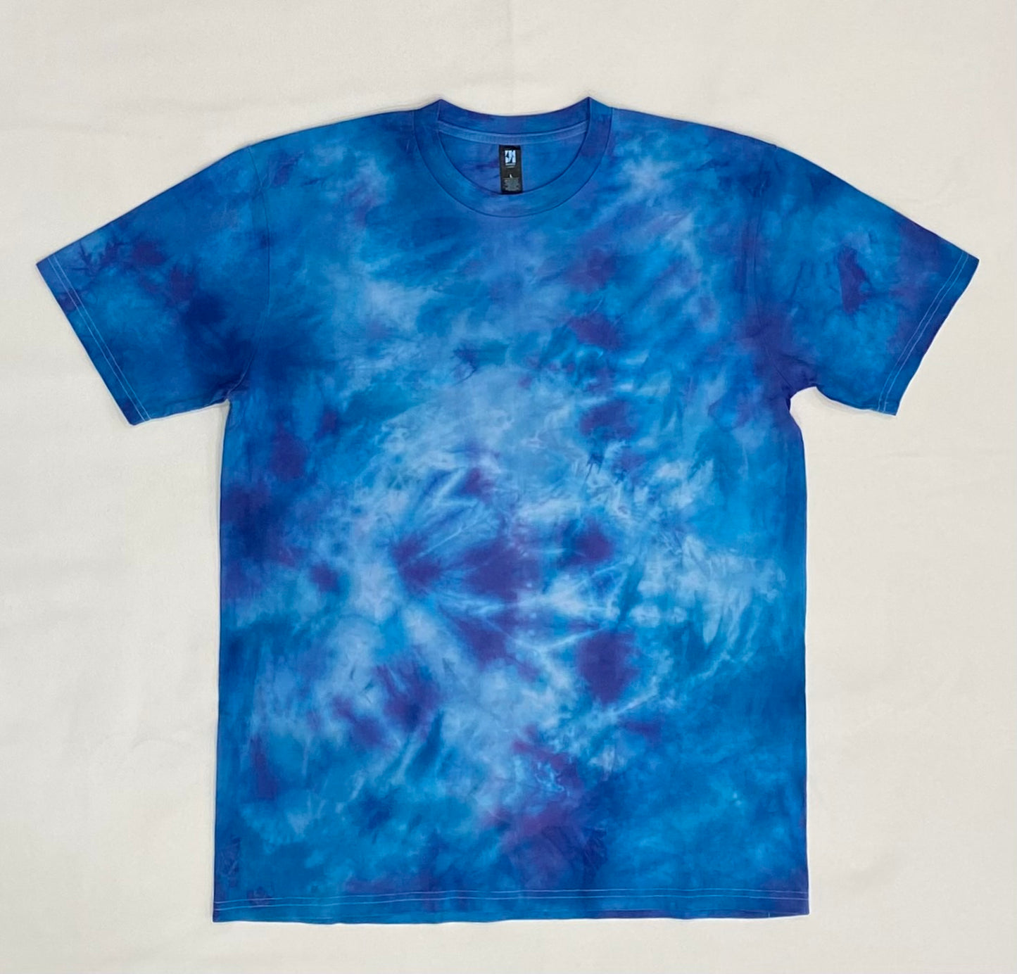 6.5oz Heavyweight "Comfy Crew"  T-Shirt Tie Dye [Large]