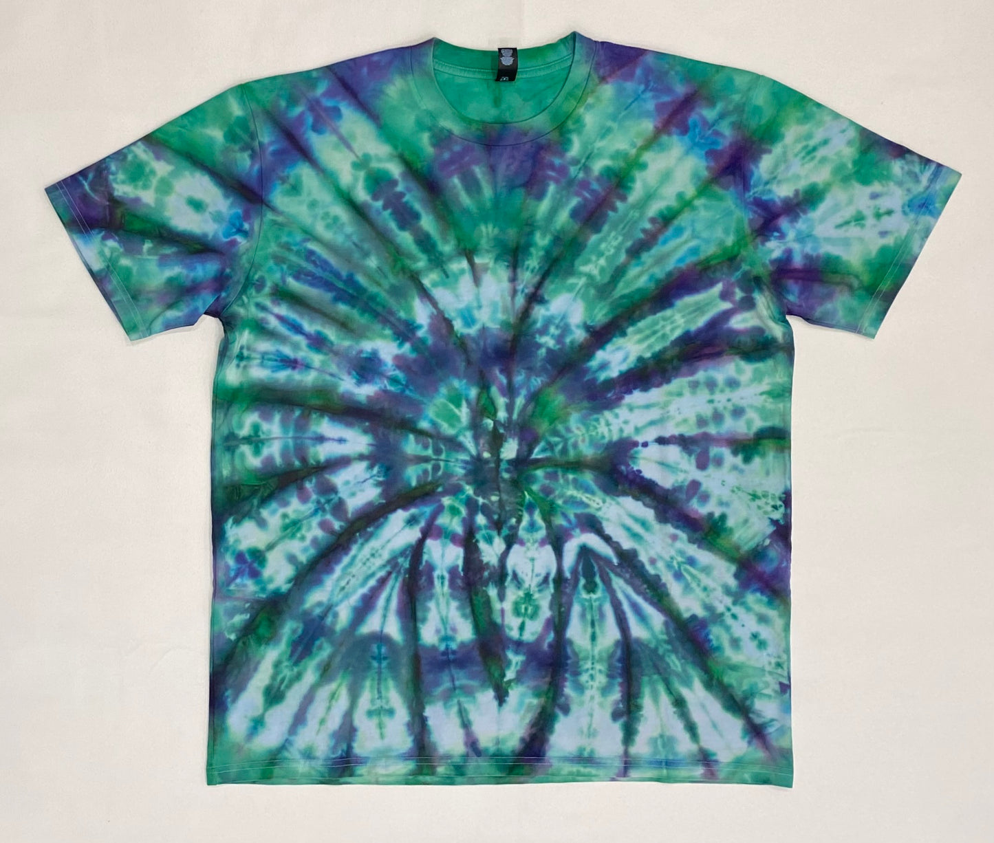 6.5oz Heavyweight "Comfy Crew" T-Shirt Tie Dye [Large]